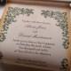 Medieval Wedding Invitations, Damask Fabric Scroll, medieval castle manor invitation, wedding invitation scroll - 10