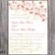 DIY Wedding Invitation Template Editable Word File Instant Download Printable Invitation Elegant Coral Invitations Green Floral Invitation