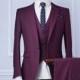 Custom Wedding Suit【Handmade】Men's Suits wool blend 3piece jacket Wedding suit Mens tweed SUIT Mens dress pants Mens tailored trousers