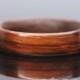 Bentwood Ring - Kingwood Wooden Ring - Handcrafted Wood Wedding Ring - Custom Made Wood Band