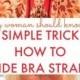 Quick Tip: How To Hide Bra Straps