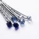Hair Pins - Blue Ombre (3 pairs / set of 6 bobby pins) Denim Blue Hues