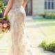New Mermaid White ivory Lace Wedding Dress Bridal Gown Custom:6 8 10 12 14 16++