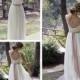 Backless Sheath Chiffon Wedding Dress Bridal Gown Custom Size 4 6 8 10 12