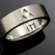 14k It's Dangerous to Go Alone - Triforce Wedding Band