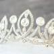 Bridal Tiara  - LUNA, Swarovski Bridal Tiara, Crystal Wedding Crown, Rhinestone Tiara, Wedding Tiara, Diamante Crown