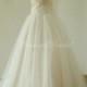 Romantic blush A line Simple Wedding dresses lace Wedding gowns, blush wedding dress, prom gowns with demi cup