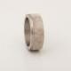 antler ring titanium band wedding ring