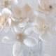 6 Seashell Bridal Bouquet Flowers Beach Wedding Party Floral Arrangement Inserts Nautical Tropical Seaside Coastal
