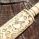 Coffee themed rolling pin Pattern Embossed Engraved rolling pin Womens Gift Present for her Mother Grandmother Wife Sister Girlfriend gift