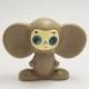 Vintage toy Cheburashka  made in the USSR Soviet cartoon character is a favorite character of the USSR children