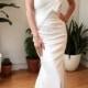 Slim Fitting Strapless Mermaid Wedding Dress
