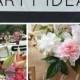 Spanish Florals / Bridal/Wedding Shower "SPANISH GARDEN BRIDAL SHOWER"