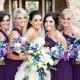 Blue Orchid Wedding Colors