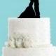 Firefighter Couple Acrylic Wedding Cake Topper