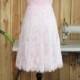 Lace Bridesmaid Dress, One shoulder Lace Bridesmaid Dress, Lace Weddin Dress, Lace Prom Dress, Wedding Party Dress