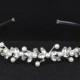 Pearl Crystal Bridal Headband And Tiaras Wholesale Best Wedding Hair Accessories