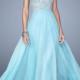Open Back Floor Length Beading Sweetheart Blue Sleeveless Pink Ruched