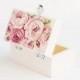 White wedding ring bearer box "Romantic Bouquet" - rose, wedding box, vintage style, rustic, rustic ring box, handmade