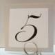 Table Name Card Holders, Wedding Decorations, Place Settings, 6pcs