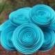 Paper Flower Bouquet - Tiffany Blue Paper Flower Bouquet for Weddings, Brides, Weddings, Showers, Birthdays, Mother's Day