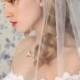 One tier wedding veil A1, Bridal veil, Bridal Accessories, Wedding Accessories