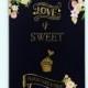 Love is Sweet printable dessert table Love is Sweet Sign Candy Buffet Sign Gold Take a Treat Sign Bridal shower decor Digital Download idw29