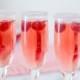 Rosé   Raspberry Cocktail