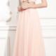 Chiffon Ruched A-line Pink Sleeveless Floor Length Appliques Two-piece