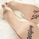 Wedding Shoes Decal - Wifey For Lifey - Wedding Shoes Sole Sticker Wedding Decal Wedding Sticker Bride Shoes Decal