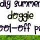DIY Doggie Summer Cool-Off Pad Tutorial