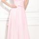 Sweetheart Floor Length Chiffon Zipper Ruched Sleeveless Ruched Pink