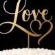 Wedding Cake Topper - Love -