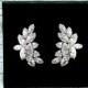 Crystal Cluster Earrings, Crystal Earrings, Chunky Bridal Earrings, Wedding Earrings, Statement Earrings, Wedding Jewelry, Bridal Jewelry
