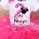 Minnie Mouse Birthday Tutu Outfit