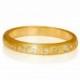 Bezel Set Diamond  Ring, Matte gold Wedding Band, Bark Gold Ring, vintage  unique diamond wedding ring, gold diamond engagement ring