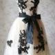 Ivory Bridesmaid Dress Lace Tulle Bridesmaid Dress Short Knee Length Wedding Dress Prom Dress. Flower Embroidery Custom Romantic(WD19)