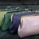 Simply Sweet Kisslock- Bridesmaid Clutch & Bridal Clutch (Choose your colors)