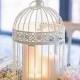 Shabby Chic Wedding Decor - Birdcage Centrepieces