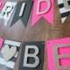 Kate Spade Party - Theme - Bride to Be Banner - Pink, Gold, Black, White ( decorations , bridal shower, banner )