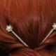 Pearl Wedding Hair Pins, Bridal Pearl Hair Pin, Gold Hair Pin, Crystal Hair Pins, Wedding Bobby Pins, Rhinestone Hair Pins