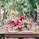 Jewel Toned Wedding Tablescape 