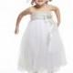 White Junior Dress, Bridesmaid Kid Dress, Kid Gown, Flower Girl Dress, Christening Dress, Tulle girl dress, Toddler Dress, Tutu Dress