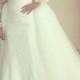 H1567 Glamour off shoulder long sleeved two pieces lace wedding dress