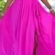 Sleeveless Rose Slit Design Maxi Dress