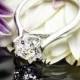 Platinum Vatche 119 Royal Crown Solitaire Engagement Ring