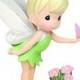 Precious Moments Disney Tinker Bell With Butterfly Figurine