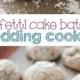 Funfetti Cake Batter Wedding Cookies