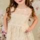 Lovely Lace Flower Girl Dress with pin on Flower