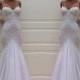 Spaghetti Straps Fishtail Lace Wedding Dress Bridal Gown Custom Size 6 8 10 12++